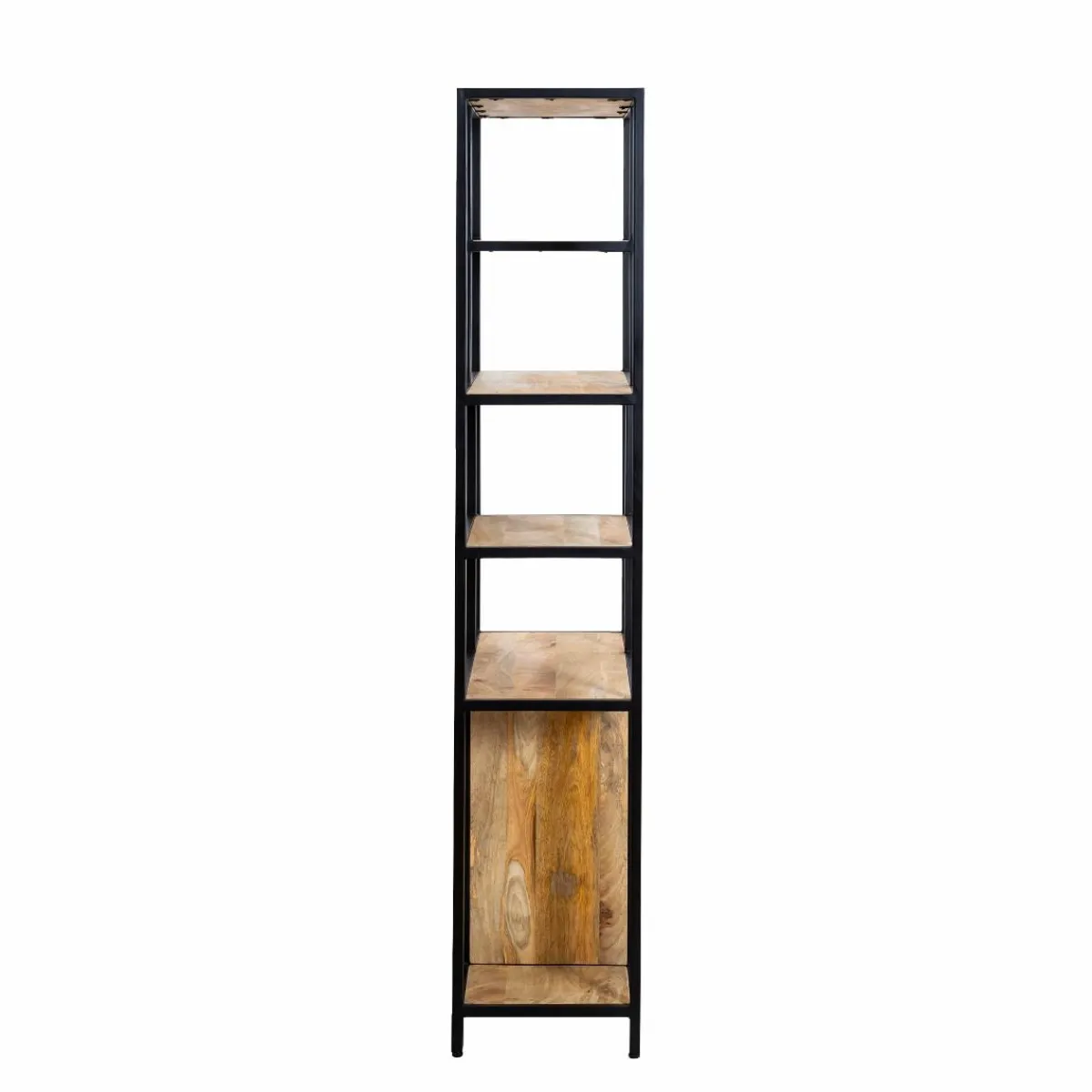 Made in Meubles Etagère en bois de manguier et métal Maxence