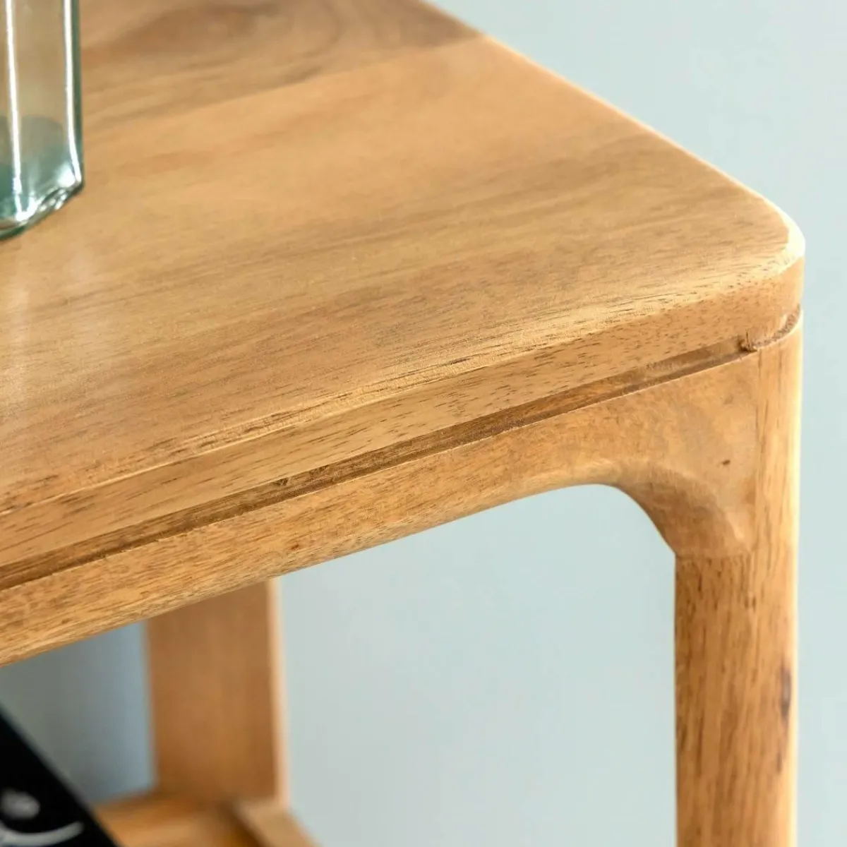 Made in Meubles Etagère en bois de manguier Emyr