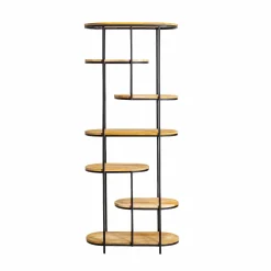 Made in Meubles Etagère en bois de manguier et métal Owen