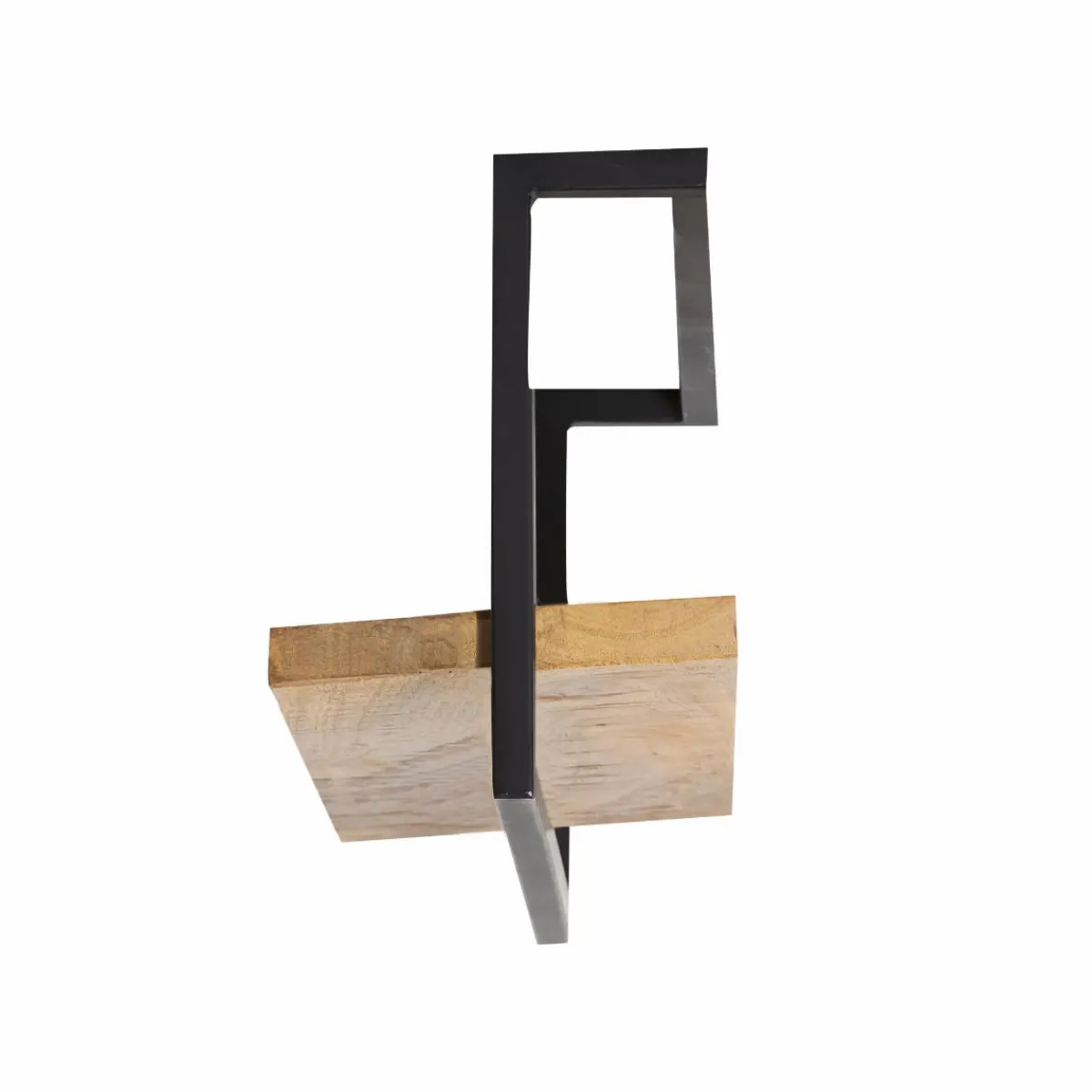 Made in Meubles Etagère murale en bois de manguier grand modèle Joie