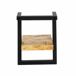 Made in Meubles Etagère murale en bois de manguier petit modèle Joie