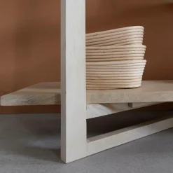 Made in Meubles Etagère sur pieds en bois de manguier Tara