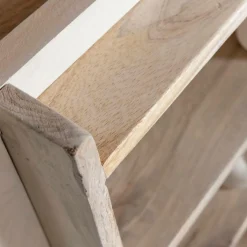 Made in Meubles Etagère sur pieds en bois de manguier Tara