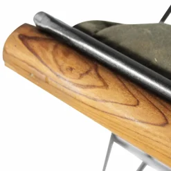 Made in Meubles Fauteuil assise suspendue kaki 2 places Rosalie