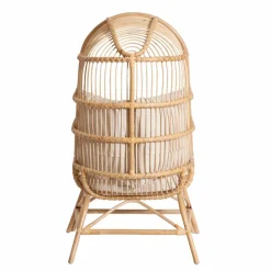 Made in Meubles Fauteuil confort haut en rotin Rattan