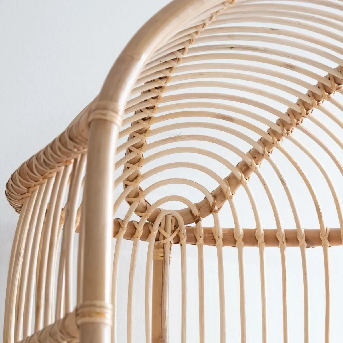 Made in Meubles Fauteuil confort haut en rotin Rattan