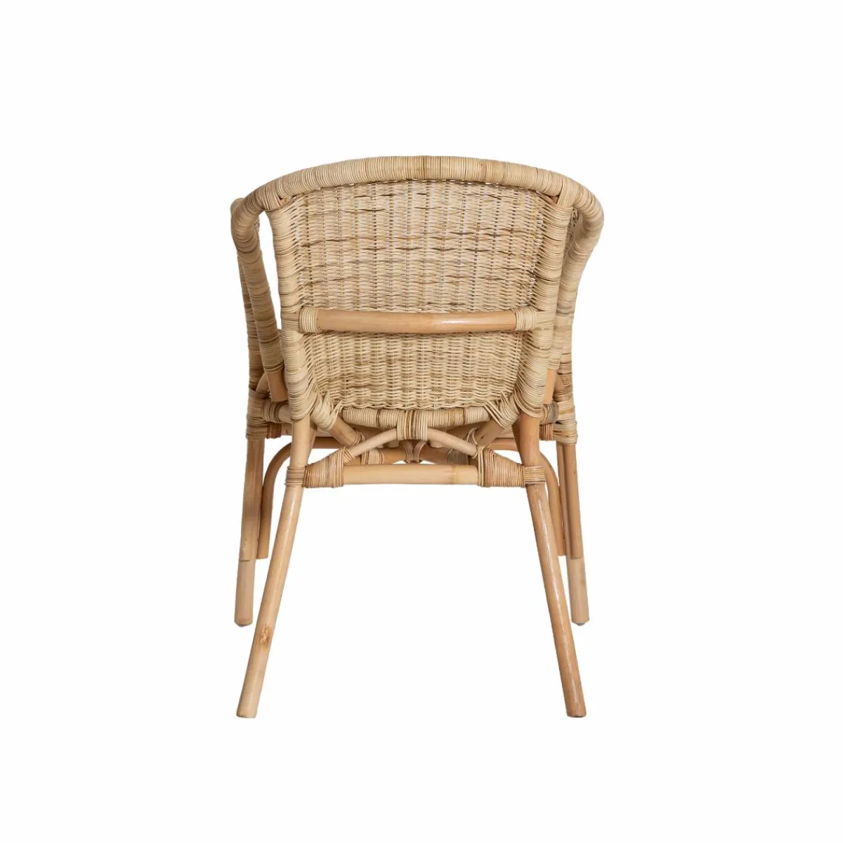Made in Meubles Fauteuil de jardin en rotin Nohan