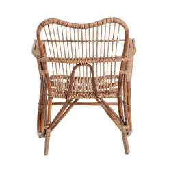 Made in Meubles Fauteuil en rotin arrondi Rattan