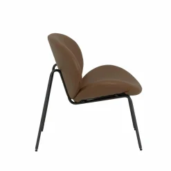 Made in Meubles Fauteuil en simili-cuir Dorian