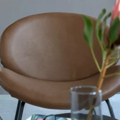 Made in Meubles Fauteuil en simili-cuir Dorian