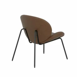 Made in Meubles Fauteuil en simili-cuir Dorian