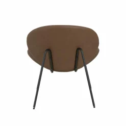 Made in Meubles Fauteuil en simili-cuir Dorian