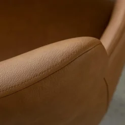 Made in Meubles Fauteuil en simili-cuir Valentin (lot de 2)