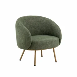 Made in Meubles Fauteuil en tissu confort Orenzo
