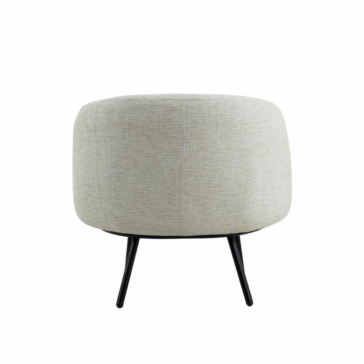 Made in Meubles Fauteuil en tissu écru confort Orenzo