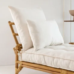 Made in Meubles Fauteuil futon en rotin 1 place Elisa