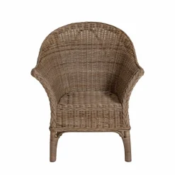 Made in Meubles Fauteuil pour enfant en rotin Amael