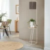 Made in Meubles Lampe sur pied en métal et en jute Rosanne