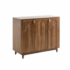 Made in Meubles Meuble bar en bois de manguier Elio