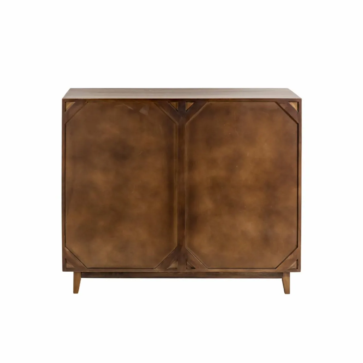 Made in Meubles Meuble bar en bois de manguier Elio