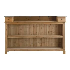 Made in Meubles Meuble bar en bois recyclé 180 cm Garance