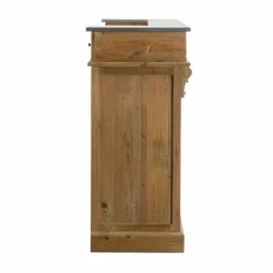 Made in Meubles Meuble bar en bois recyclé 180 cm Garance