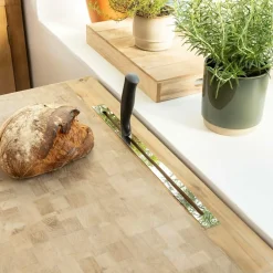 Made in Meubles Meuble bas cuisine en bois recyclé Garance