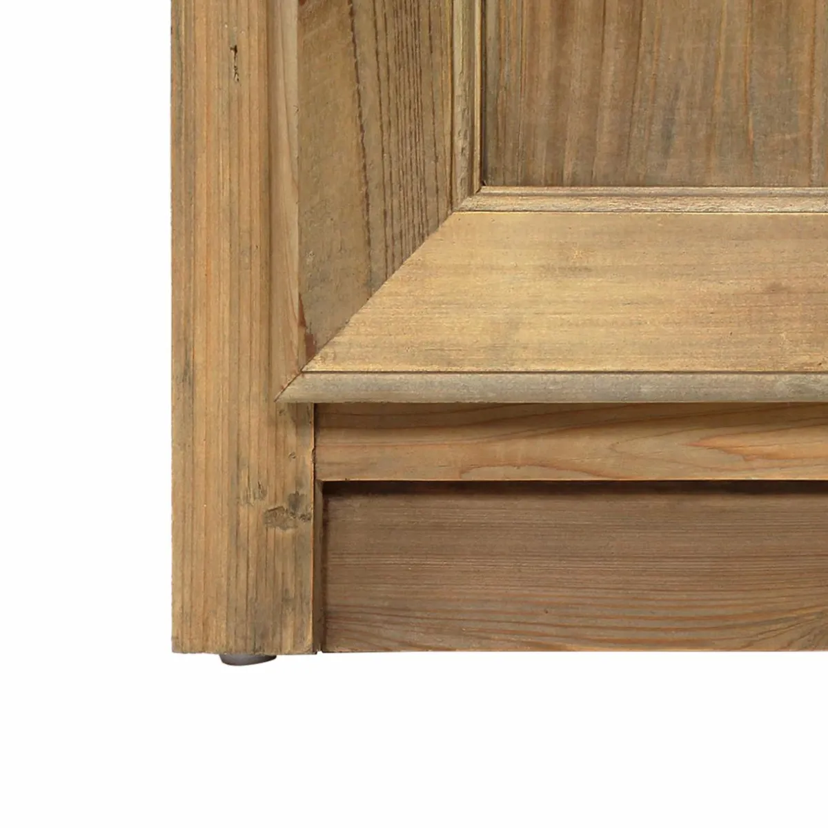 Made in Meubles Meuble bas de cuisine 1 porte poignées frigo Champêtre