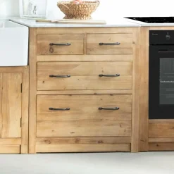 Made in Meubles Meuble bas de cuisine 4 tiroirs Epure