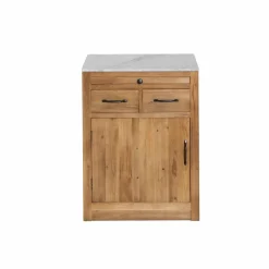 Made in Meubles Meuble bas de cuisine 2 tiroirs, 1 porte Epure