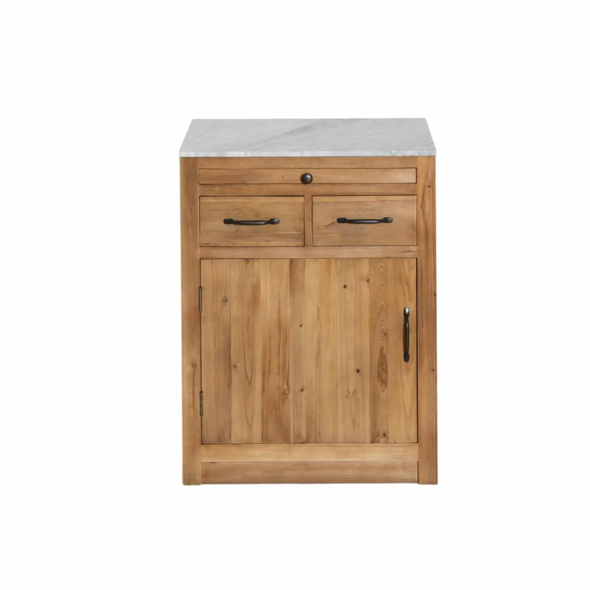 Made in Meubles Meuble bas de cuisine 2 tiroirs, 1 porte Epure