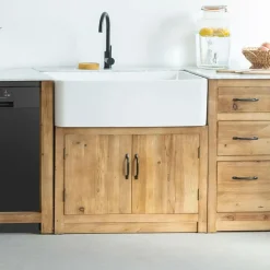 Made in Meubles Meuble bas de cuisine avec évier Epure