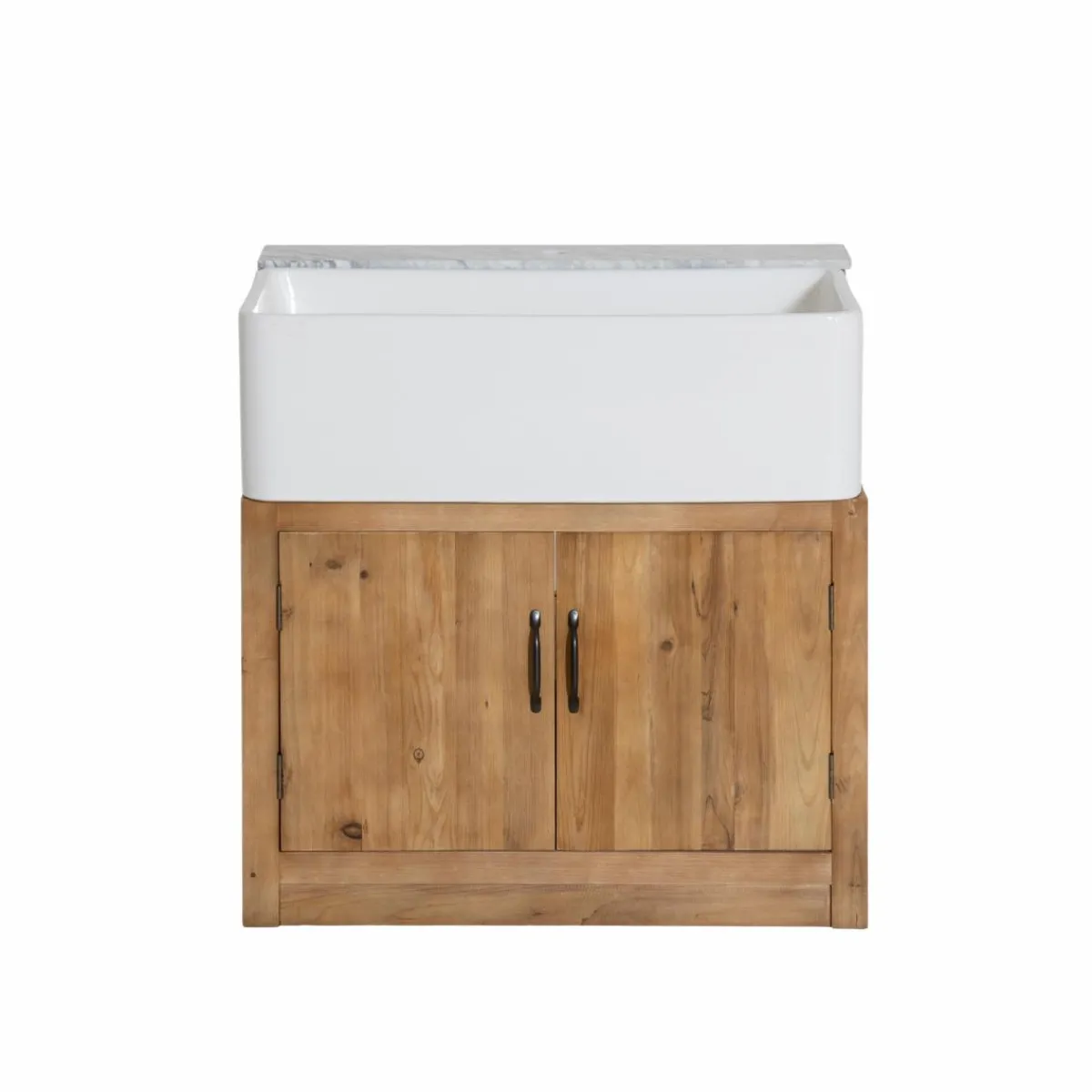 Made in Meubles Meuble bas de cuisine avec évier Epure