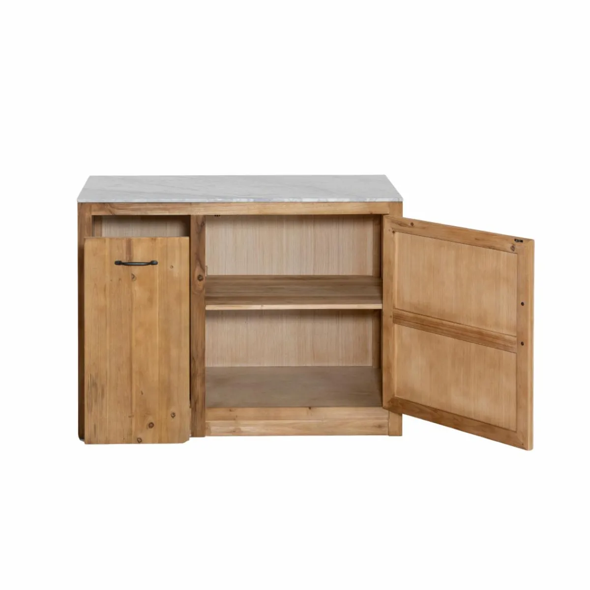 Made in Meubles Meuble bas de cuisine avec tiroir coulissant Epure