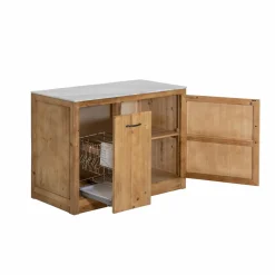 Made in Meubles Meuble bas de cuisine avec tiroir coulissant Epure