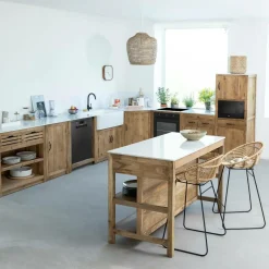 Made in Meubles Meuble bas de cuisine en angle Epure
