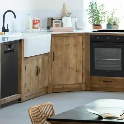 Made in Meubles Meuble bas de cuisine en angle Epure