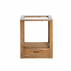 Made in Meubles Meuble bas de cuisine pour four et plaques de cuisson Epure