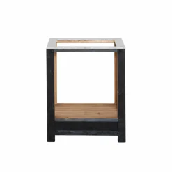 Made in Meubles Meuble bas de cuisine pour four et plaques de cuisson Epure