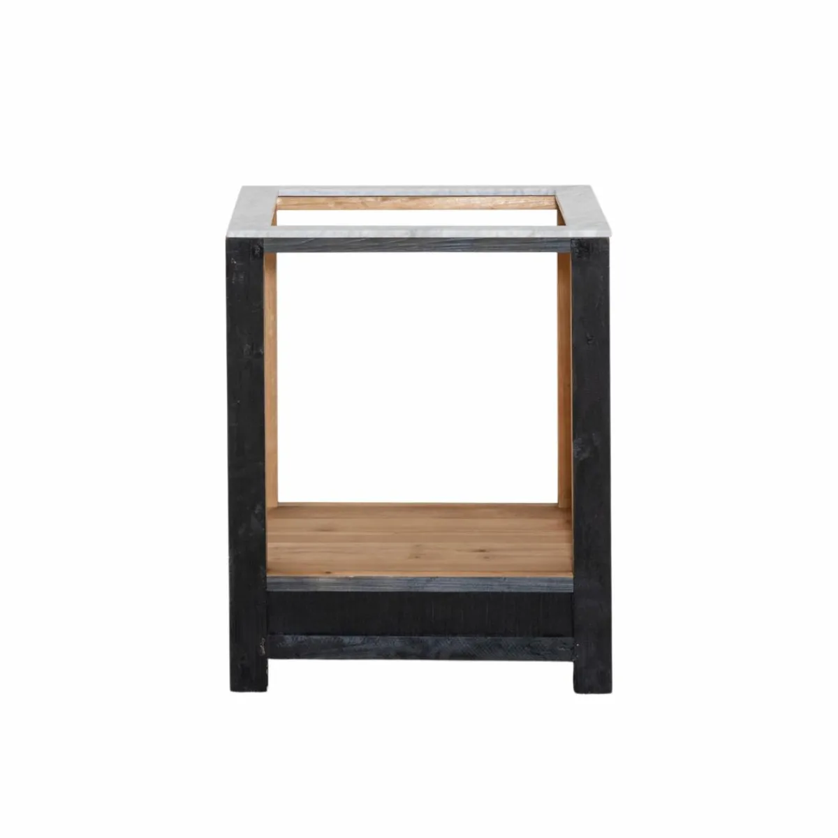 Made in Meubles Meuble bas de cuisine pour four et plaques de cuisson Epure