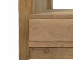 Made in Meubles Meuble bas de cuisine pour four et plaques de cuisson Champêtre