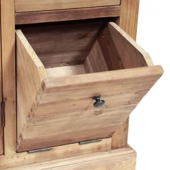 Made in Meubles Meuble sous vasque en bois recyclé April