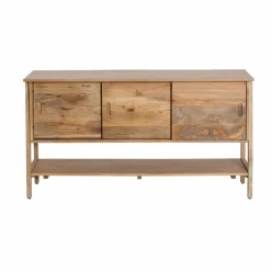 Made in Meubles Meuble sous vasque en bois de manguier 145 cm Nour