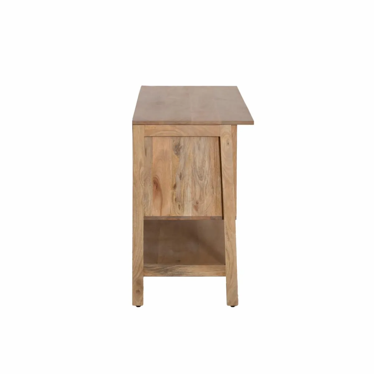 Made in Meubles Meuble sous vasque en bois de manguier 145 cm Nour