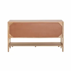 Made in Meubles Meuble sous vasque en bois de manguier 145 cm Nour