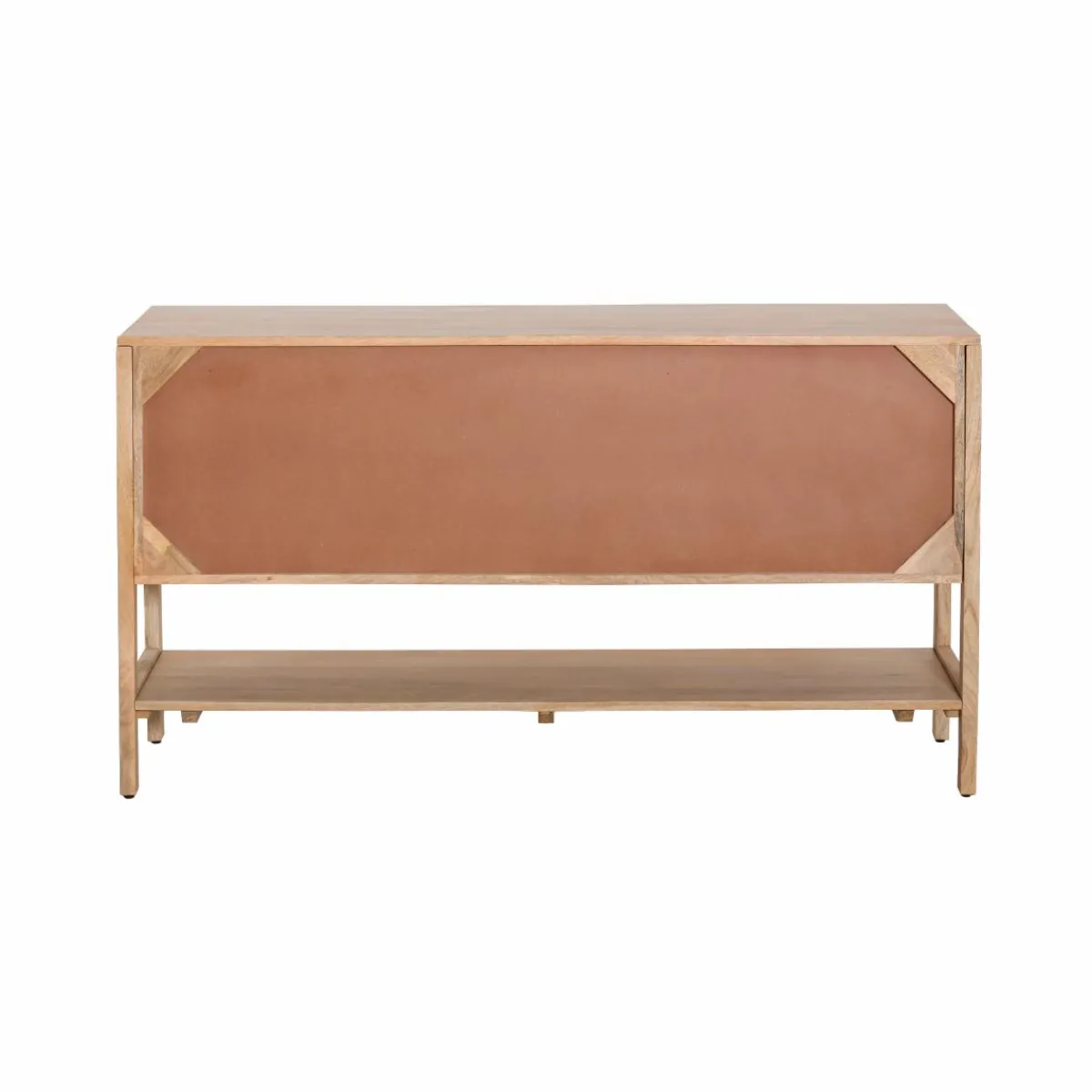 Made in Meubles Meuble sous vasque en bois de manguier 145 cm Nour