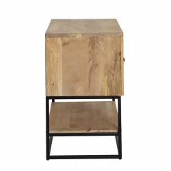 Made in Meubles Meuble sous vasque en bois de manguier Miguel