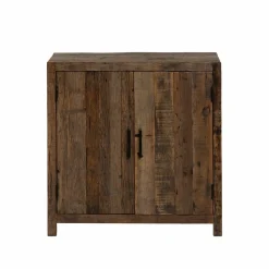 Made in Meubles Meuble sous vasque en bois recyclé Adrienne