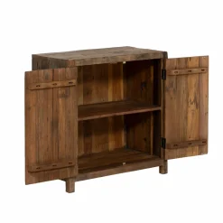 Made in Meubles Meuble sous vasque en bois recyclé Adrienne