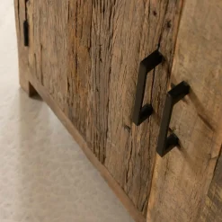 Made in Meubles Meuble sous vasque en bois recyclé Adrienne
